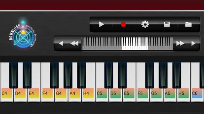 Metronome, Tuner & Piano android App screenshot 0