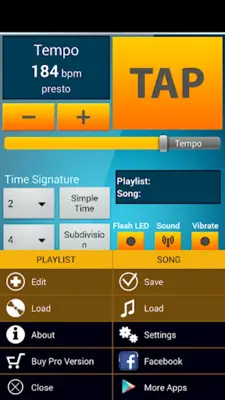 Metronome, Tuner & Piano android App screenshot 4